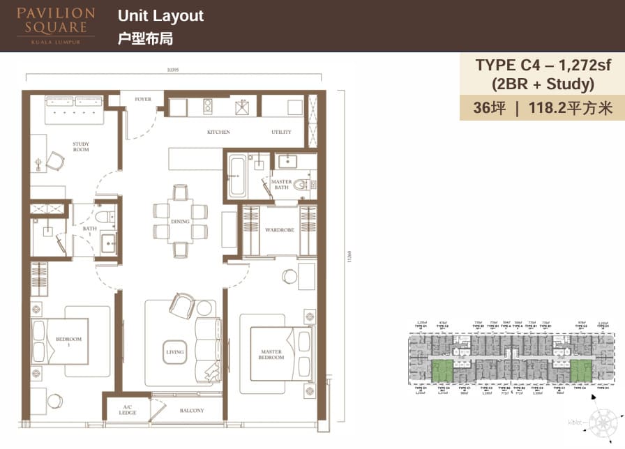 Pavilion Square LAYOUT PLANS